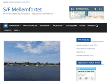 Tablet Screenshot of mellemfortet.dk